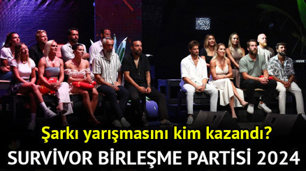 Dün akşam Survivorda şarkı yarışmasını kim kazandı 21 Nisan 92. bölüm Survivor birleşme partisi şarkı yarışmasını kazanan isim belli oldu