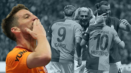 Galatasarayın hücum üçlüsünden 150 gollük katkı Mauro Icardi, Dries Mertens ve Kerem Aktürkoğlu... Galatasarayın hücum üçlüsünden 150 gollük katkı Mauro Icardi, Dries Mertens ve Kerem Aktürkoğlu...