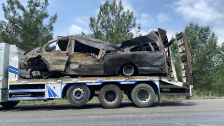Adanada uçuruma düşen minibüsteki ölümlü kazada navigasyon detayı Adanada uçuruma düşen minibüsteki ölümlü kazada navigasyon detayı