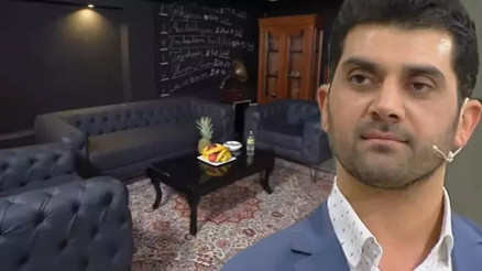 Ünlü arabeskçi evinin kapılarını açtı Bütün odaları siyah...