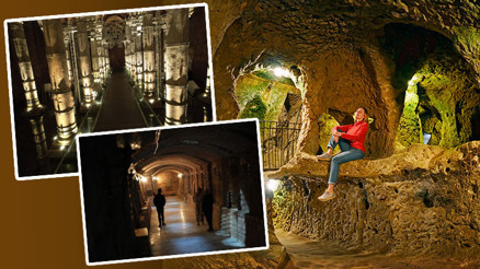 CNN Travel övgüyle bahsetti... Yer altında keşfedilmeyi bekleyen adresler | 4 şehirden büyüleyici 7 öneri