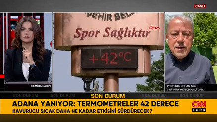 Prof. Dr. Orhan Şenden aşırı sıcak hava uyarısı