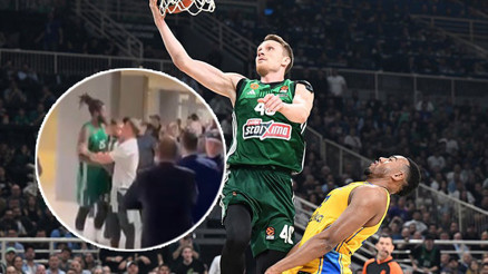 Ergin Atamanlı Panathinaikos seride durumu eşitledi Maç sonrası gerginlik...