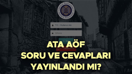 ATA AÖF SORULARI VE CEVAP ANAHTARI 2024 (PDF) EKRANI AÇILDI || ATA AÖF vize sınav soruları ve cevapları nasıl görüntülenir Ara sınav sonuçları ne zaman açıklanacak, tarih belli oldu mu Soru ve cevapları ataaof.edu.trde olacak... ATA AÖF SORULARI VE CEVAP ANAHTARI 2024 (PDF) EKRANI AÇILDI || ATA AÖF vize sınav soruları ve cevapları nasıl görüntülenir Ara sınav sonuçları ne zaman açıklanacak, tarih belli oldu mu Soru ve cevapları ataaof.edu.trde olacak...