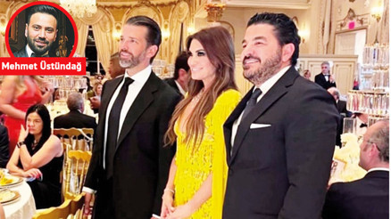 Florida’da Trump’ın davetine katıldı