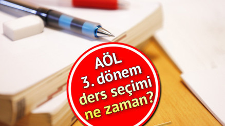 AÖL 3. DÖNEM DERS SEÇİM İŞLEMLERİ 2024 || MEB Açık Öğretim Lisesi ders seçimi ne zaman, nasıl yapılır İşte sınav takvimi