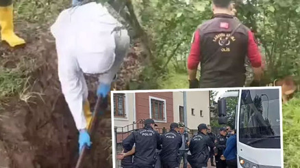 Iraklı korsan taksici toprağa gömülü bulundu