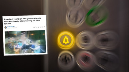 Asansörde kabus: Küçük kızı asansör ile duvar arasına sıkıştı, anne ecel terleri döktü