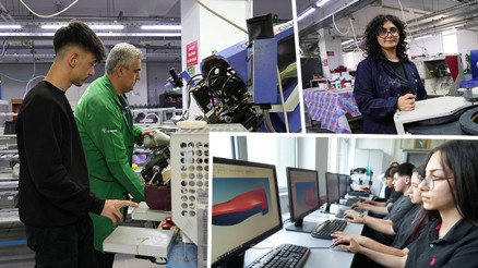 Türkiyede ilk kez bir lisede üretiliyor... Bu okula kaydolan her öğrenci burs alıyor