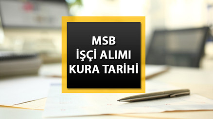 MSB İŞÇİ ALIMI KURA ÇEKİM GÜNÜ VE SAATİ 2024 || Milli Savunma Bakanlığı 1829 sürekli işçi alımı kurası ne zaman, saat kaçta, hangi gün