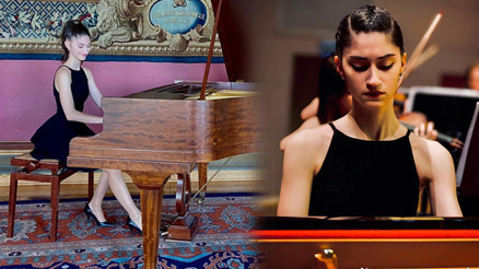 Ünlü çiftin kızları büyüdü... Yıl dönümü konserinde sahneye çıktı