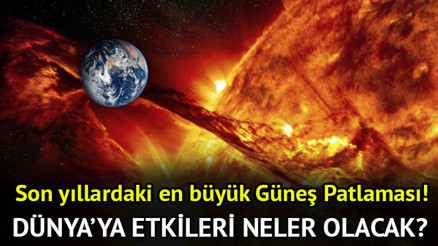 Bakanlıktan Güneş Patlaması açıklaması Güneş Patlaması 2024 etkileri neler, elektrikler kesilecek mi, internet gidecek mi İşte cevabı