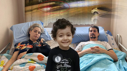 Bu acının tarifi yok 5 yıl sonra kavuştukları çocuklarını feci kazada kaybettiler... Hep yoğun bakımda olduğunu zannediyordum