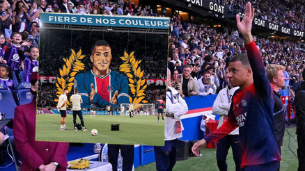 Kylian Mbappe, PSG taraftarları önünde son maçına çıktı