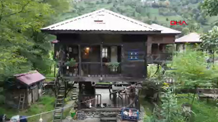 Doğal buzdolabı serendi’ler Rizede otel odası oldu