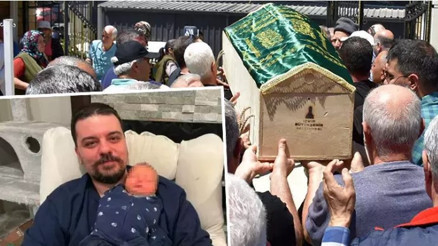 Kanadadaki kazada hayatını kaybeden kurye Ali Sezgin Armağan, İzmirde son yolculuğuna uğurlandı