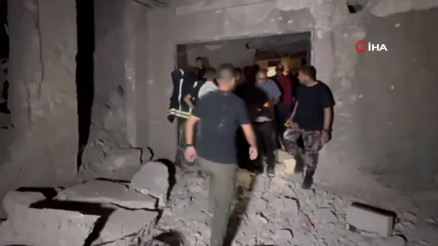 İsrailden Cenin Mülteci Kampına hava saldırısı: 1 ölü, 8 yaralı