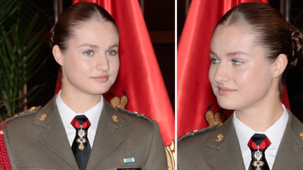 Bitmez güzel Leonorun askerliği... Bir kentin evlatlık kızı oldu