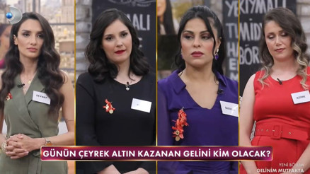 GELİNİM MUTFAKTA PUAN DURUMU 22 MAYIS 2024 || Final günleri başlıyor Gelinim Mutfakta bugün kim 1. oldu, çeyrek altını kim aldı