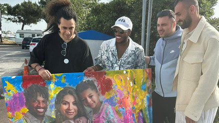 Neymar, Fred ve Kerem Demirbay’a özel tablo Duygusal anlar...