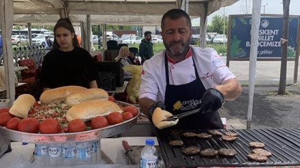 Başkent lezzetleri millet bahçesinde