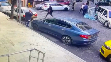 Üsküdarda 3 kişinin öldüğü silahlı kavganın görüntüleri