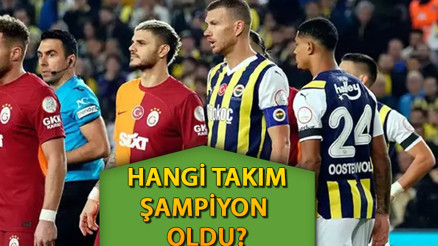 SÜPER LİG ŞAMPİYONU BELLİ OLDU: 2023 - 2024 Süper Lig şampiyonu Galatasaray mı Fenerbahçe mi oldu İşte Süper Lig Şampiyonu