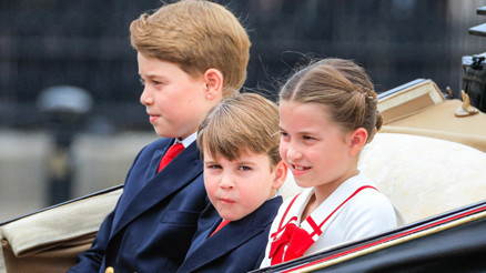 Size bu kadar ayrıcalık yeter... George, Charlotte ve Louis... Haydi çocuklar askere