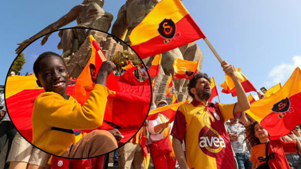 Afrikada Galatasarayın şampiyonluğu kutlandı