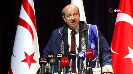 KKTC Cumhurbaşkanı Tatar: Zannetmeyiniz ki Kıbrıs Türkleri yalnızdır