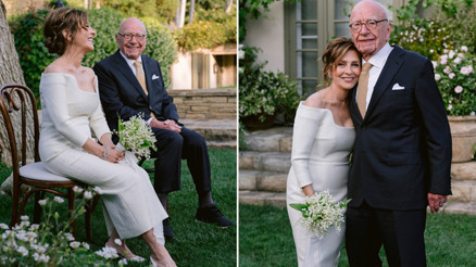 Yaşıtlarının çoğu artık hayatta bile değil... Ünlü milyarder yarı yaşındaki aşkıyla beşinci evliliğini yaptı