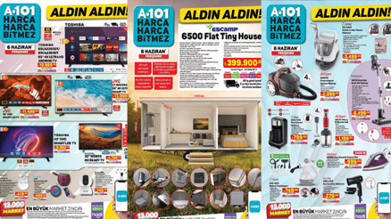 BUGÜN SATIŞTA A101 6 HAZİRAN 2024 KATALOĞU- İNDİRİMLİ ÜRÜNLER🛒📌 || A101de bu hafta neler var A101 Tiny House ve Kano Seti getiriyor...