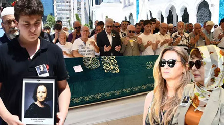 Oyuncu Fatma Karanfil, son yolculuğuna uğurlandı