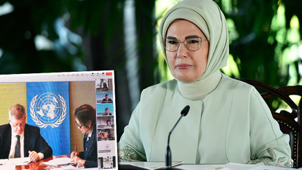 Emine Erdoğan Birleşmiş Milletler Sıfır Atık Yüksek Düzeyli Şahsiyetler Danışma Kurulu toplantısına başkanlık etti