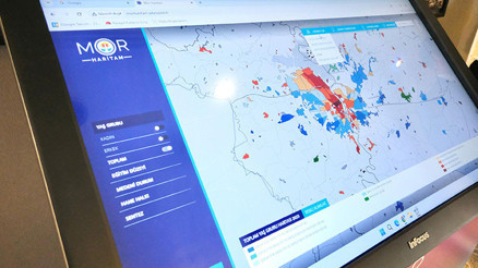 Dikkat Adana ‘Mor harita’da