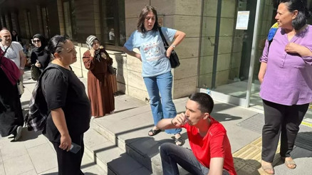 Saniyeler kala sınavı kaçırdı