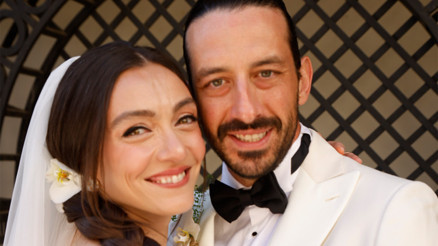 Ünlü oyuncu Merve Dizdar evlendi...Nikahtan ilk fotoğraflar