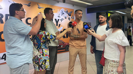 Mehmet Topal imza töreni için Romanyaya gitti