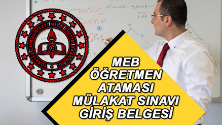 SÖZLEŞMELİ ÖĞRETMENLİK MÜLAKAT YERİ SORGULAMA EKRANI (meb.gov.tr ile tıkla öğren) || MEB 20 bin öğretmen ataması sözlü sınav giriş belgesi nasıl, nereden indirilir Mülakat yerleri açıklandı