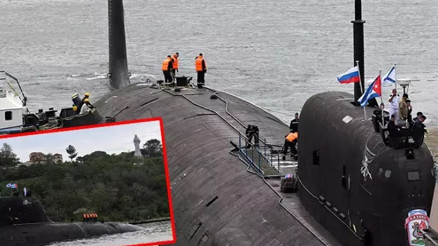 Rus donanmasına ait savaş gemileri, Küba’nın Havana Limanı’nda