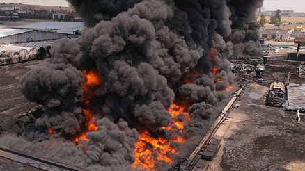 Erbil’deki petrol rafinerisi yangını söndürülemiyor