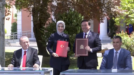 Türkiye ile İspanya arasında 11 anlaşma imzalandı