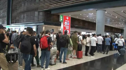İstanbul Havalimanı’nda bayram yoğunluğu