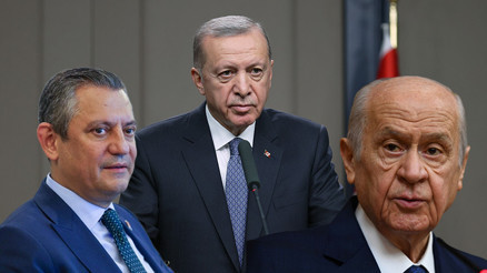 Cumhurbaşkanı Erdoğan, Devlet Bahçeli ve Özgür Özel ile bayramlaştı