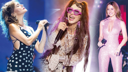 Müziğin yıldızları şov yaptı... Sahnelerde bayram şöleni Müziğin yıldızları şov yaptı... Sahnelerde bayram şöleni