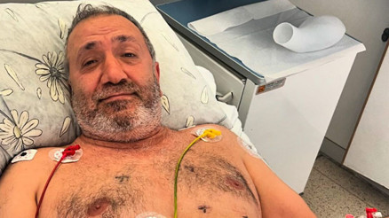 Doğum gününü hastanede geçirdi... Bir kriz, bir stent...