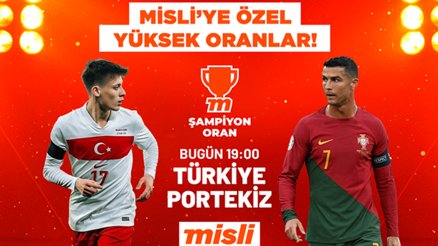 Millilerimiz, EURO 2024’te Portekiz’le zirve için karşı karşıya geliyor Misliye özel yüksek iddaa oranları... Millilerimiz, EURO 2024’te Portekiz’le zirve için karşı karşıya geliyor Misliye özel yüksek iddaa oranları...