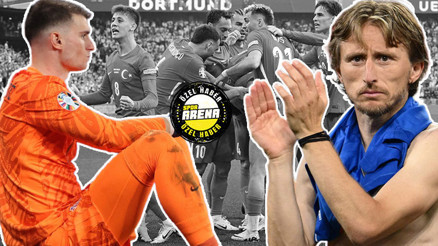 EURO 2024te A Milli Takımımızı sevindiren olay Hırvatistan 90+8de yıkıldı, son 16 turu için hesaplar netleşti...