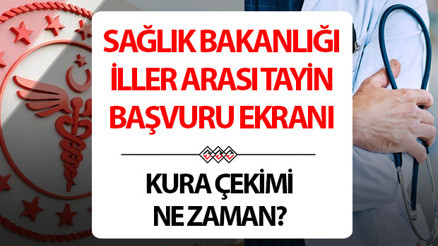 SAĞLIK BAKANLIĞI İLLER ARASI TAYİN BAŞVURU EKRANI 2024 (EKİP) | Haziran Dönemi İsteğe Bağlı İller Arası Yer Değiştirme başvurusu ne zaman bitecek, nasıl yapılır İşte kura takvimi