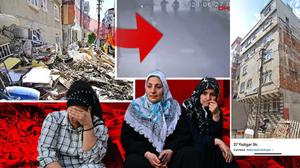 Son dakika: İstanbul Bahçelievlerde 7 katlı bina kısmen çöktü